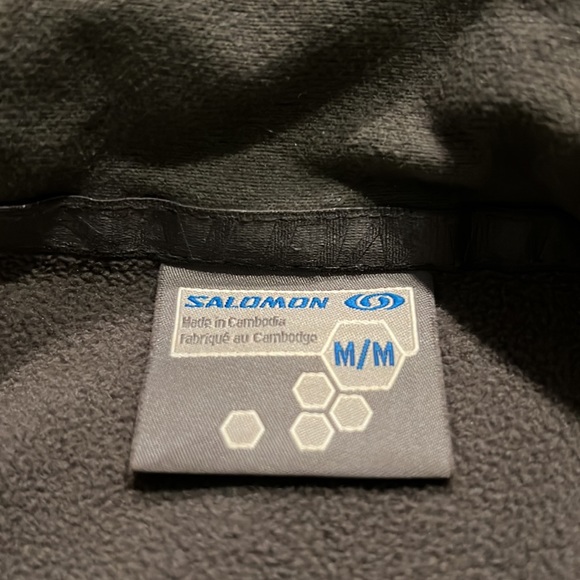 Salomon Ski Snowboard Base Layer Jacket Size Medium - Picture 6 of 6